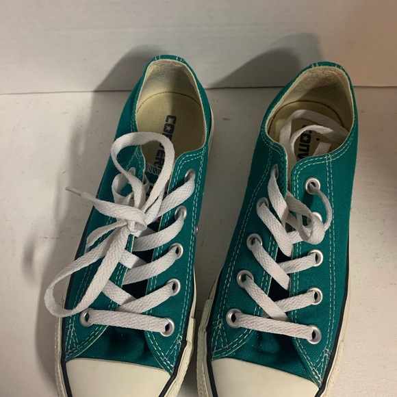 Converse teal green sneakers sz 6 - Picture 7 of 7